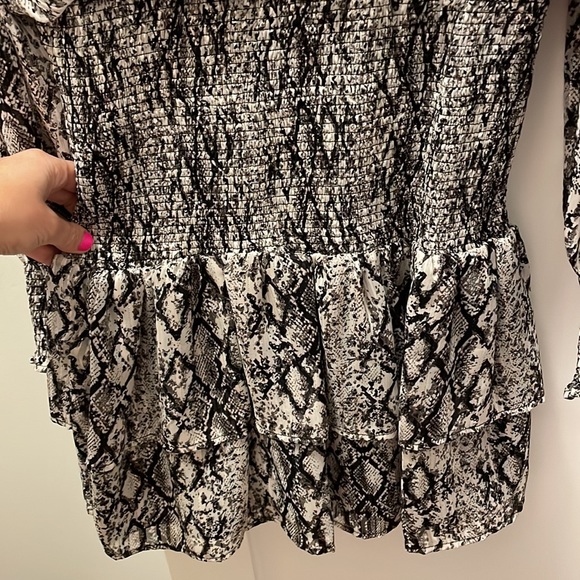 Metallic Snakeskin Dress - Picture 6 of 16